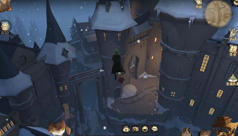 《哈利波特魔法觉醒》戴着帽子的神奇雪人所在位置介绍